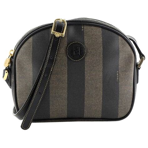 fendi mens pequin striped canvas crossbody camera bag|fendi baby accessories.